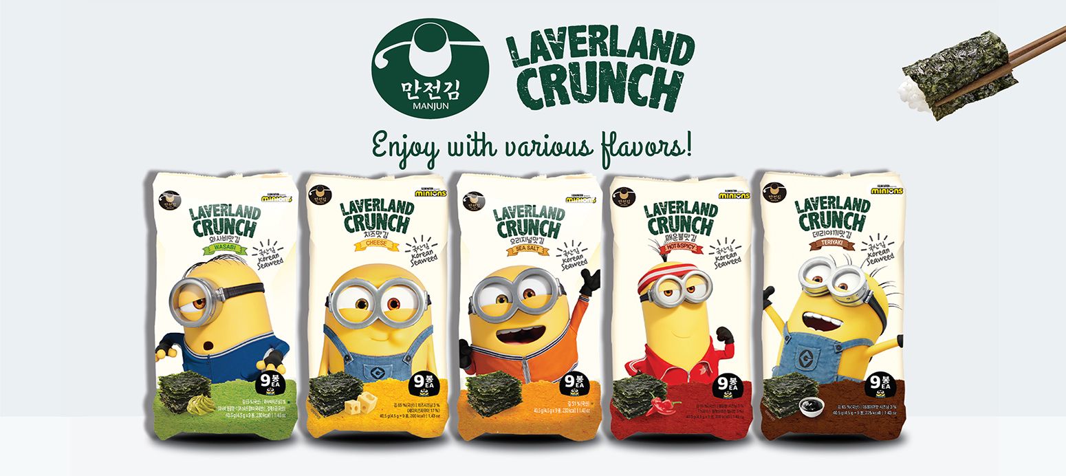 Laverland Crunch Korean Seaweed