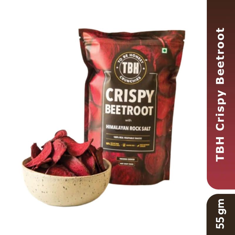 TBH Crispy Beetroot with Himalayan Rock Salt, 55 gm