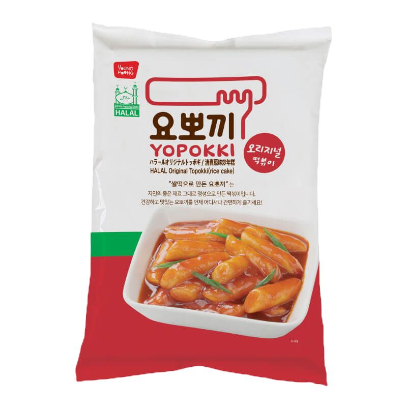 Yopokki Halal Original Pouch, 240gm