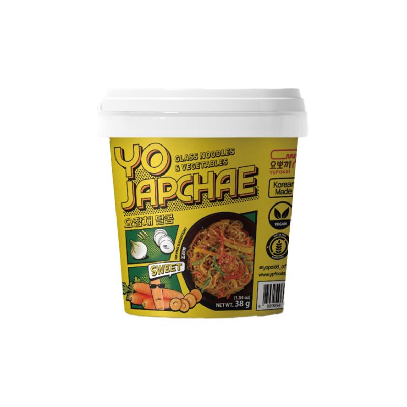 YOPOKKI Yo Japchae Glass Noodles & Vegetables Sweet Flavor - 38g