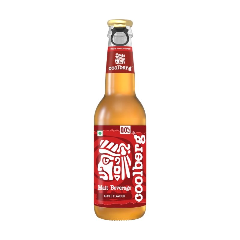 Coolberg Apple Flavour Malt Beverage, 330ml