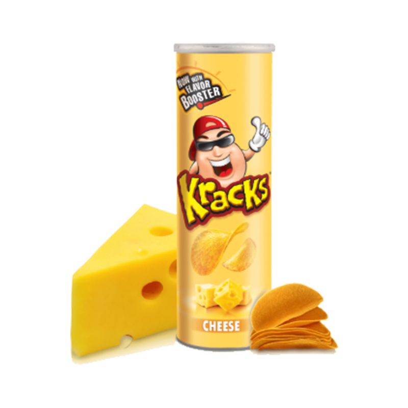 Kracks Potato Chips Cheese - 110gm