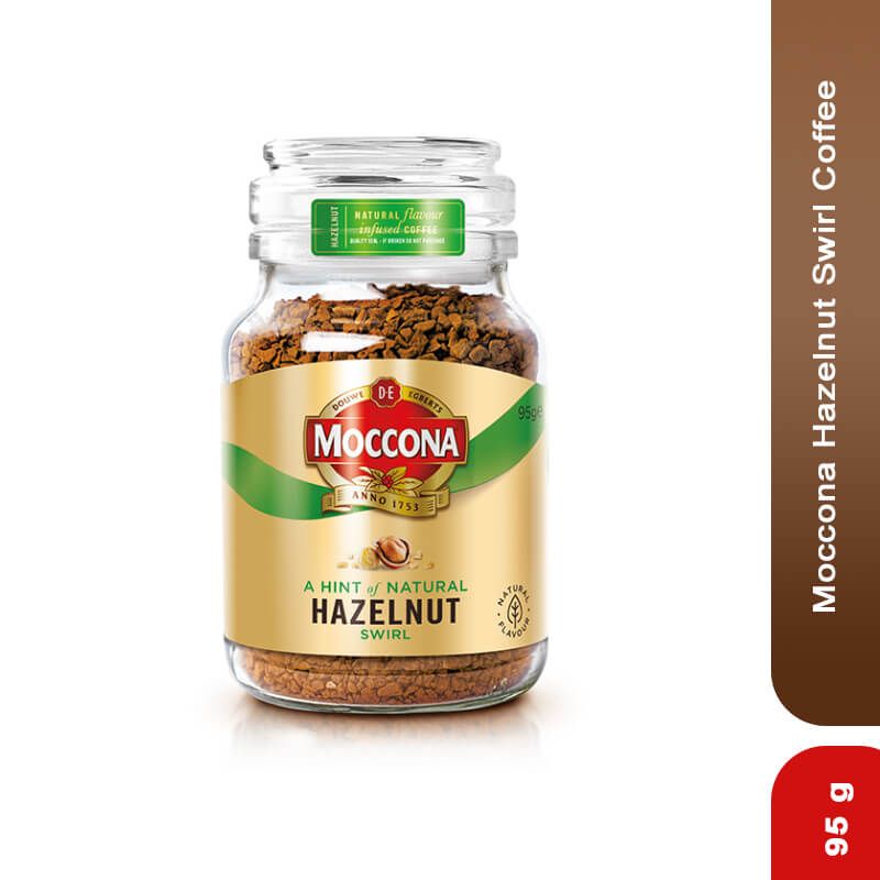 Moccona Hazelnut Swirl Coffee, 95gm