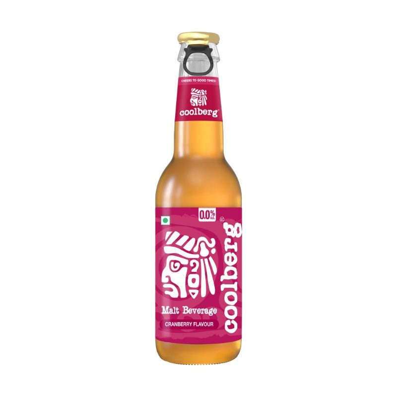 Coolberg Cranberry Flavour Malt Beverage, 330ml