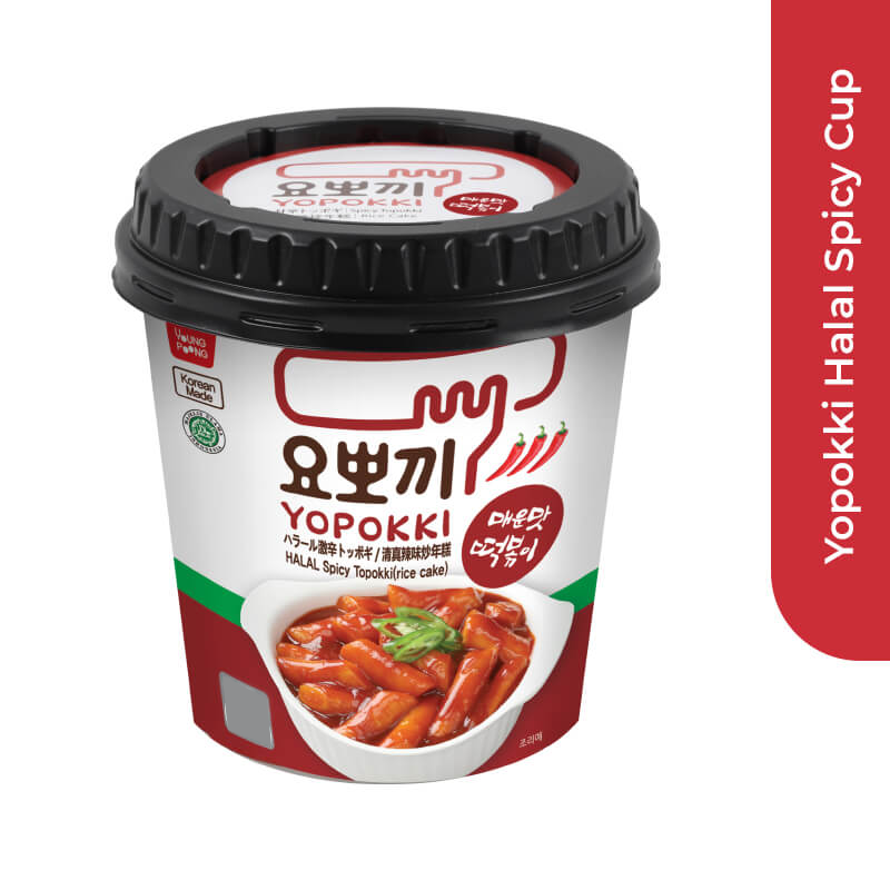 Yopokki Halal Spicy Cup, 120gm