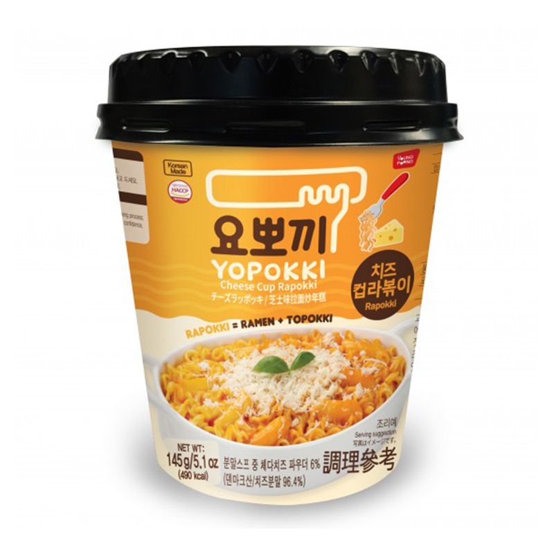 Yopokki Rapokki Cheese Cup, 145gm