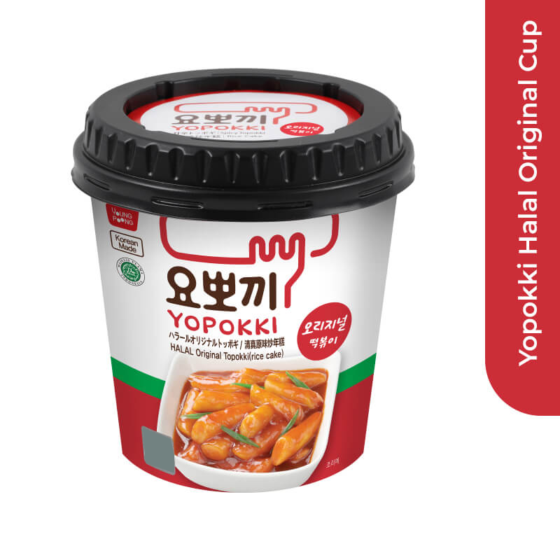 Yopokki Halal Original Cup, 120gm