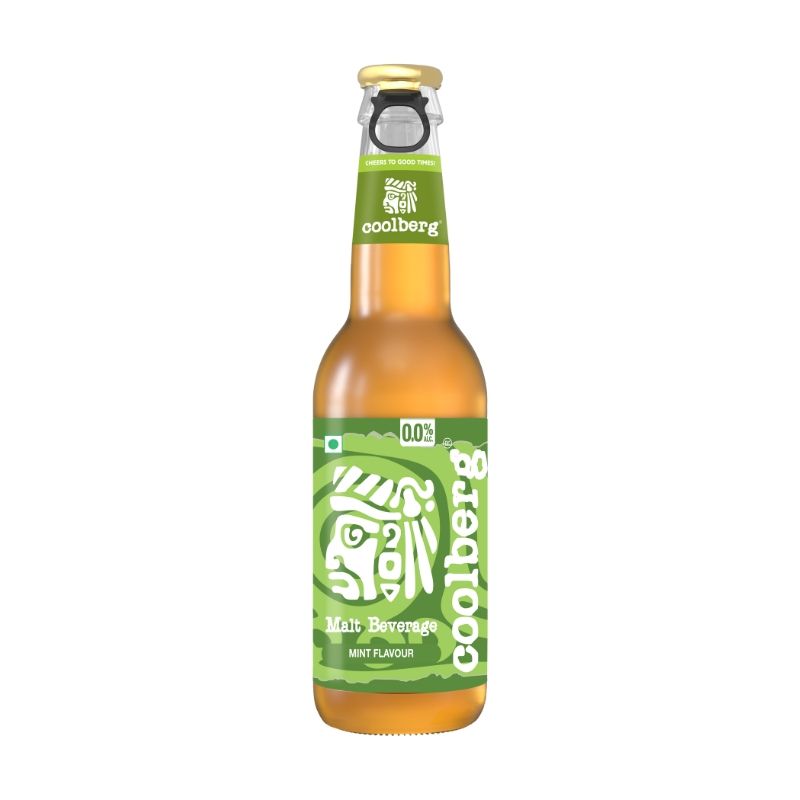 Coolberg Mint Flavour Malt Beverage, 330ml
